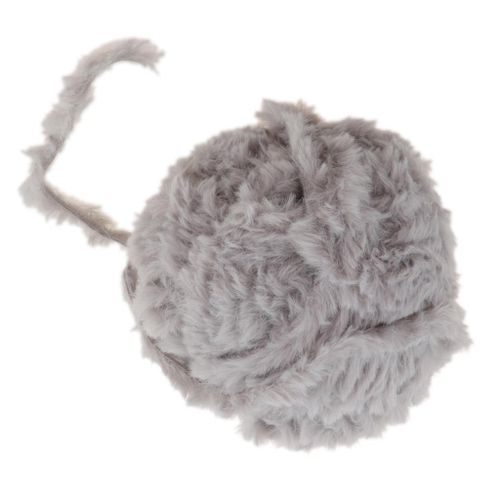 Shop Generic 32 Meters Fluffy Yarn Eyelash Knitting Wool Yarn For Shawls  Grey Online
