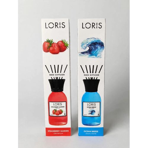 LORIS Ocean Breeze x Strawberry Garden Reed Diffuser 100ml x2