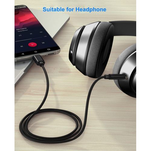 product_image_name-Generic-Type-C to 3.5mm AUX Audio Adapter Cable – USB-C to Headphone Jack Converter – HiFi Sound-4