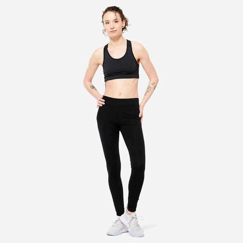 product_image_name-Decathlon-Women's Light Support Racer Back Sports Bra - Black-2