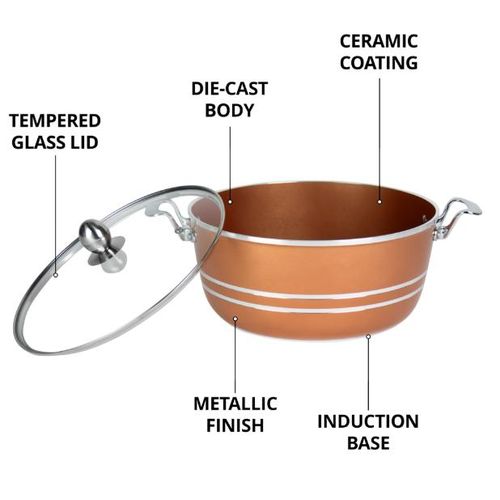 SQ Professional Die-cast Stockpot set 5pc-Axinite - image 2