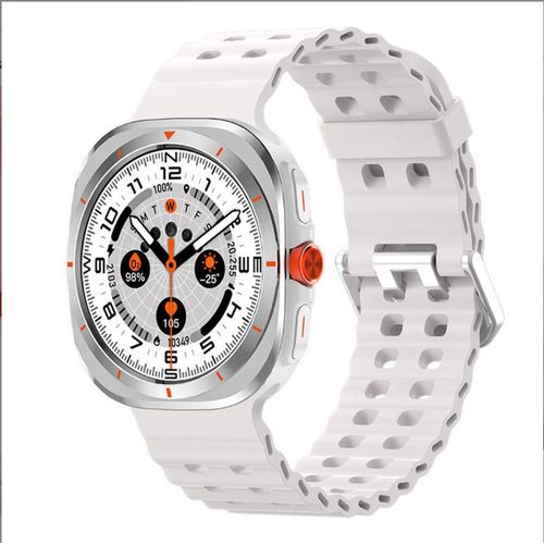 Generic DT WATCH ULTRA Smartwatch IP68 Bluetooth Call-White - image 2