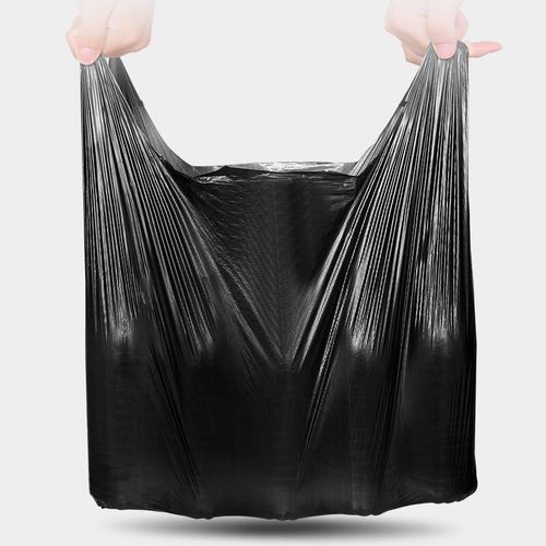 Black Garbage Bag Thickened Environmental Protection Large Plastic Bag  Disposable