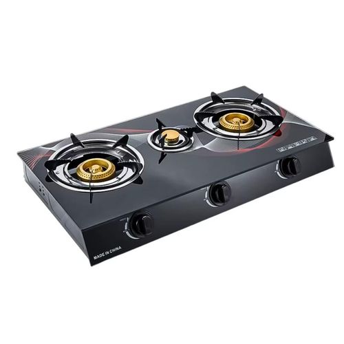 product_image_name-White Label-High Efficiency 3 Burner Glass Top Cooking Gas Stove -1