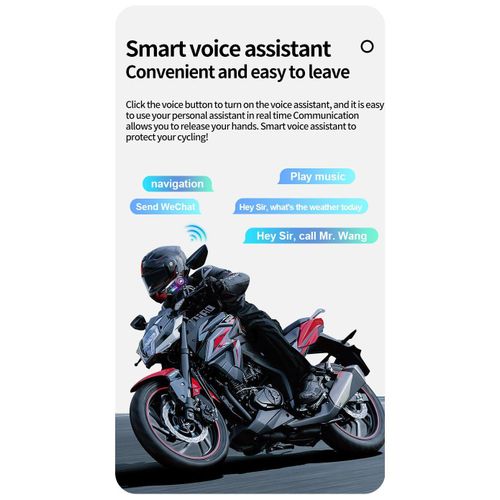Generic X3 Motorcycle Bluetooth Headset - image 6