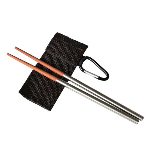Shop Generic Portable Detachable Travel Fold Wooden Chopsticks
