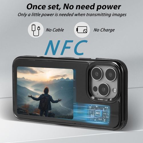 product_image_name-Vodra-NFC Personalised Picture Changing AI Phone Case - Black-6