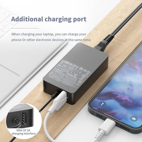 product_image_name-Microsoft-Surface Charger 102W -  Black-1