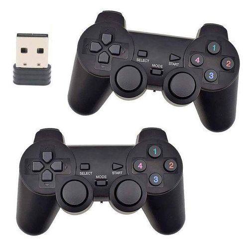 Generic Wireless Game Controller Set – 2PCS with USB Receiver
