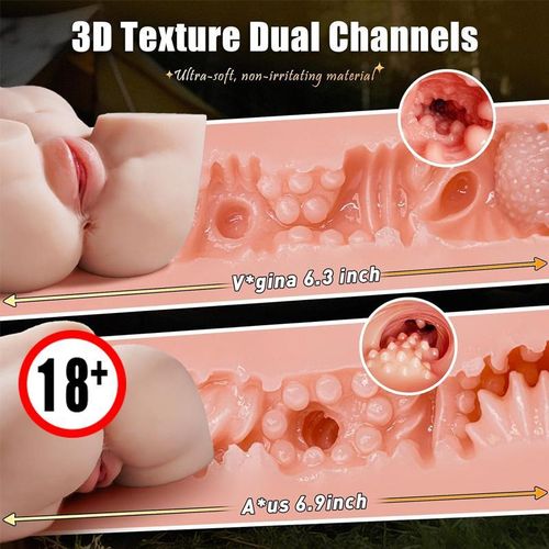 product_image_name-Generic-1100g Lifelike Male Masturbator Vagina Doll Sex Toy-3
