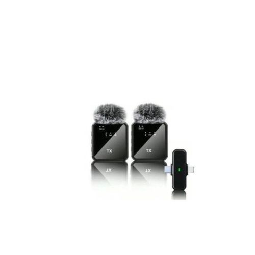Generic Dual Wireless Lavalier Microphone Kit with Receiver - Noise Reduction & Long Range - image 2