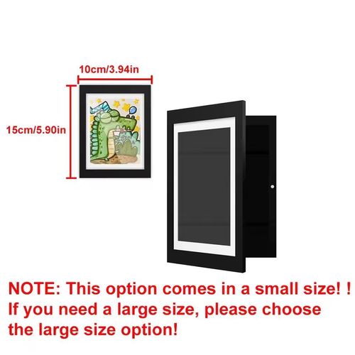 Generic Kids Art Frames Magnetic Front Open Changeable Display Home Decor - image 7