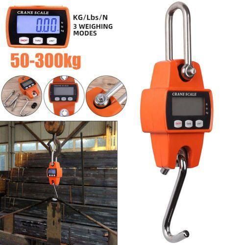 Generic Mini Crane Scale Weight 300kg Heavy Duty Hanging Hook Scales Portable Scale - image 2