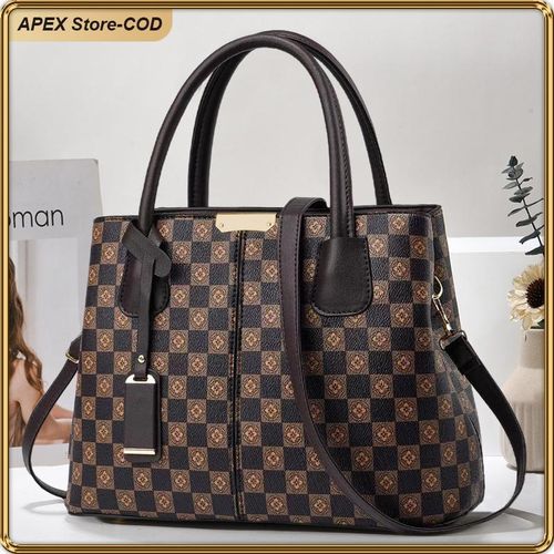 product_image_name-ASHION-Chic PU Leather Tote Bag For Women  Lightweight Durable Versatile-1