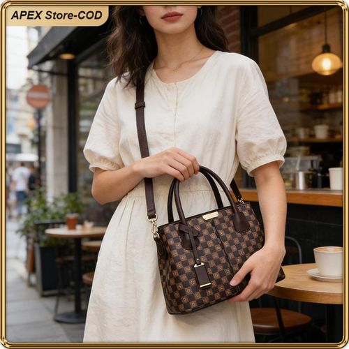 product_image_name-ASHION-Chic PU Leather Tote Bag For Women  Lightweight Durable Versatile-5