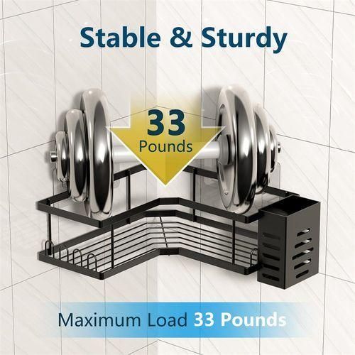 product_image_name-Generic-5 Pieces Bathroom Storage Rack, Rustproof Bathroom Shower Caddy-7