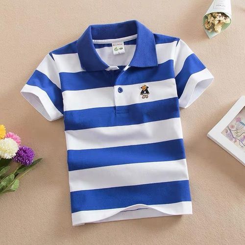 product_image_name-Generic-Boy's Classic Cotton Polo T-shirt 2-3years -Multicolor -7