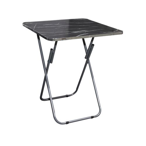 product_image_name-Generic-Foldable Table Black & Silver 60x60cm-1