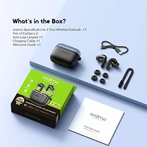 Oraimo SpaceBuds Lite 2 Immersive Portable True Wireless Earbuds - image 8