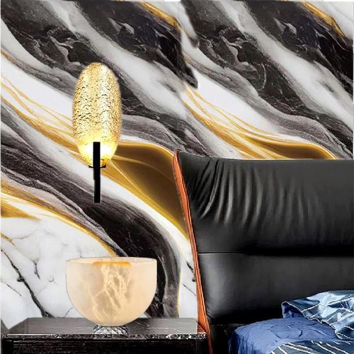 product_image_name-Generic-Black gold marble self-adhesive wallpaper oil-proof pvc wallpaper-5
