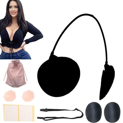 Shop Generic Women Bra Pad Backless Strapless Frontless Bras for  Women-Black-ONE SIZE FITS ALL Online