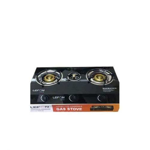 product_image_name-Generic-Original Quality Powerful  Professional Lefon Glass Gas Burner  - Black -1