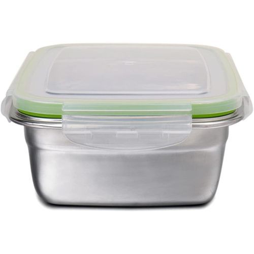 White Label 2Pcs Lunch Box - Green/Transparent - image 6