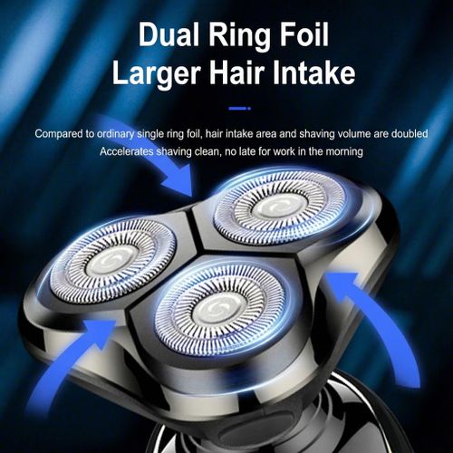 Generic 3-in-1 Electric Shavers For Men Set USB Rechargeable Washable LED Displa - image 8
