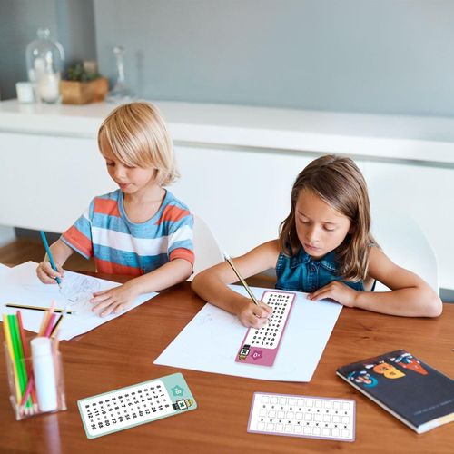 Generic Educational Maths Table Flashcards for Kids, Self Check Classroom Home Learning Aids, Elementary School Teacher Teaching - image 6