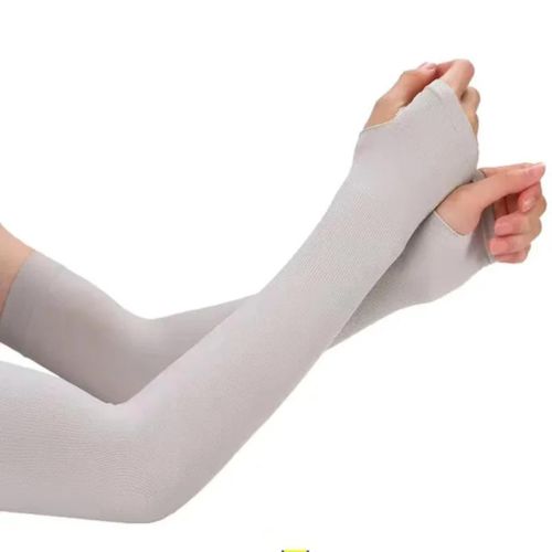 product_image_name-Generic-Cooling Arm Sleeves For UV Protection - Grey-1