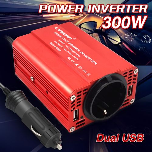 Inverter 300W, 12V/220V + USB connector