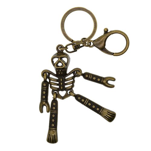Shop Generic Skeleton Skull Keychains Gift Keyrings Lobster Swirl Carabiner  bronze Online