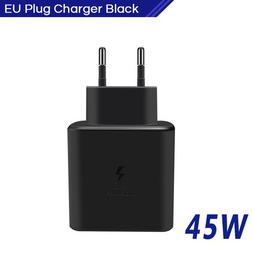 For Samsung Charger 25w 45w Super Fast Charging Chargeur EU US