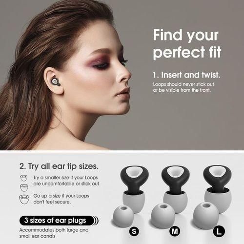 product_image_name-Generic-Silicone Anti-noise Earplugs, Swimming Earplugs, Reusable - Black-7