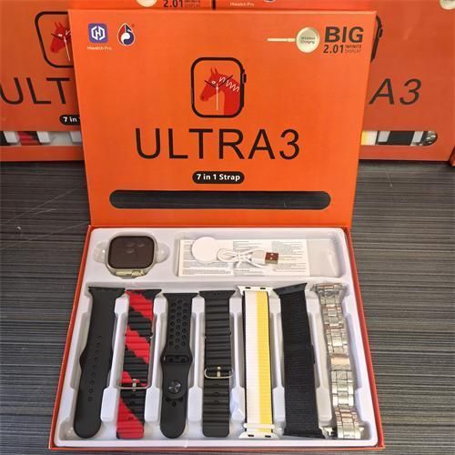 Generic Smart Watch 7in1 Straps Bluetooth Call Waterproof Fitness Tracker - image 4