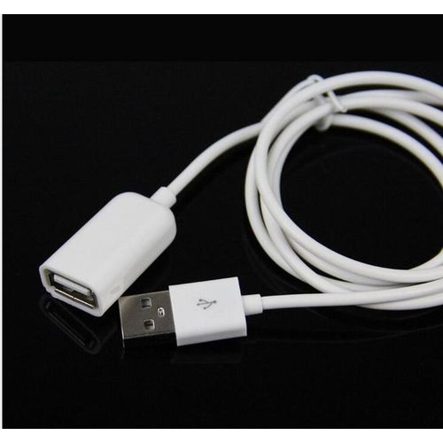 Portable 1m/50cm USB 2.0 Male to Female Data Transfer Extension Cable  Accessories Cables for iPhone