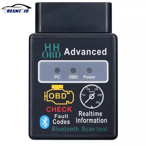 Shop Generic Universal OBD2 ELM327 HH V1.5 Car Diagnostic Scanner Bluetooth  -1-Black Online