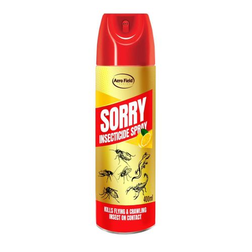 product_image_name-Generic-3pcs Sorry Insecticide Spray 300 - 400 - 600ml - Yellow/Red-4