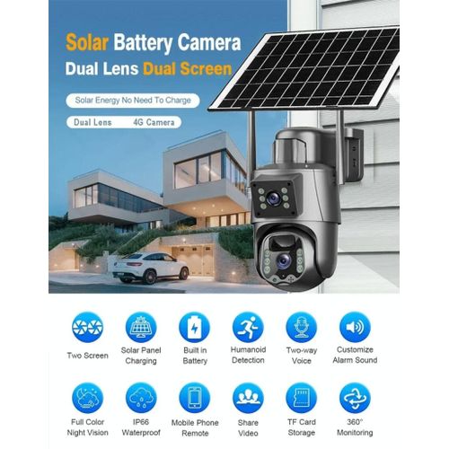 product_image_name-Generic-4G SIM Solar Security camera-2