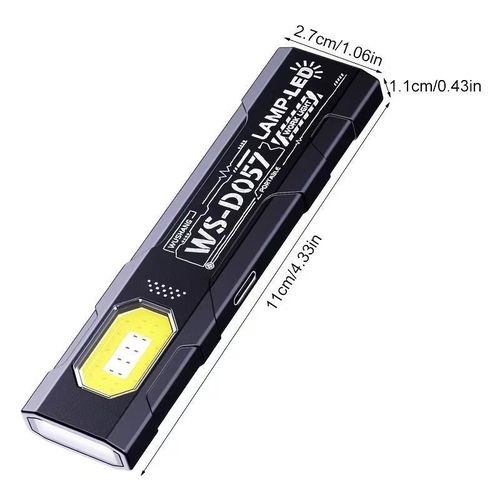 Generic  Black Rechargeable LED Work Light - image 3
