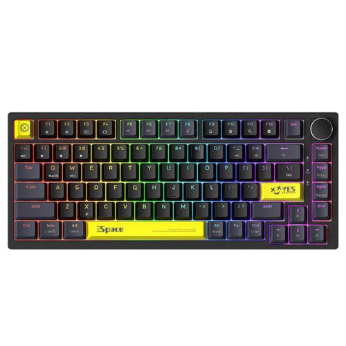 product_image_name-Onikuma-G52 Mechanical Gaming Keyboard 82 Keys RGB Backlit Wired- Black-1