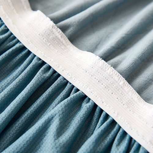 product_image_name-Generic-1/2/3/4 Seat Elastic Sofa Cover, Furniture Protective Cover - Blue-5