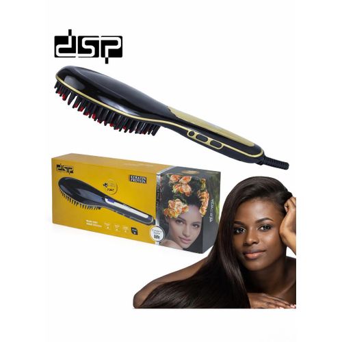 Generic 55W Fast Hair Straightener Brush with Adjustable Temperature - image 4