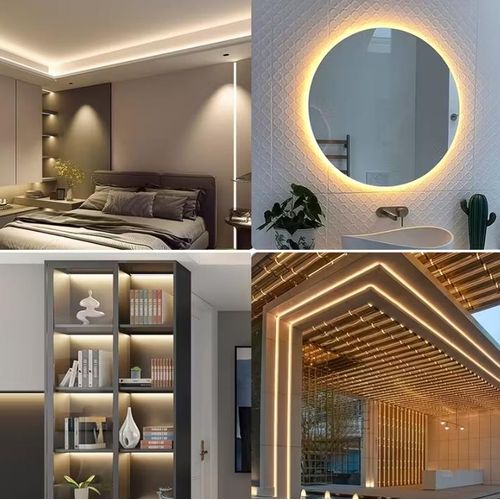 product_image_name-Generic-5M/16.4FT Warm White Waterproof Flexible LED Light Strip,Interior Exterior Car Truck Styling  Glow String Tube - With EU Plug - For Indoor and Outdoor Decoration-5