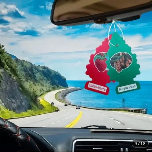 product_image_name-AD-5pcs Aromatic Car Tablet Perfume - Multicolour -2