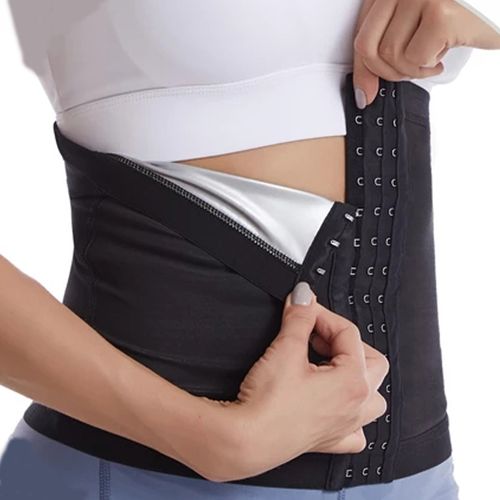 Shop Generic Waist Trimmer Belt Body Shaper Waist Trainer Sweat Belt for  Women L Online