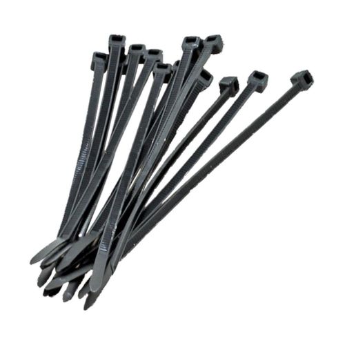 Generic Nylon Cable Tie - Black - 50pcs - image 4