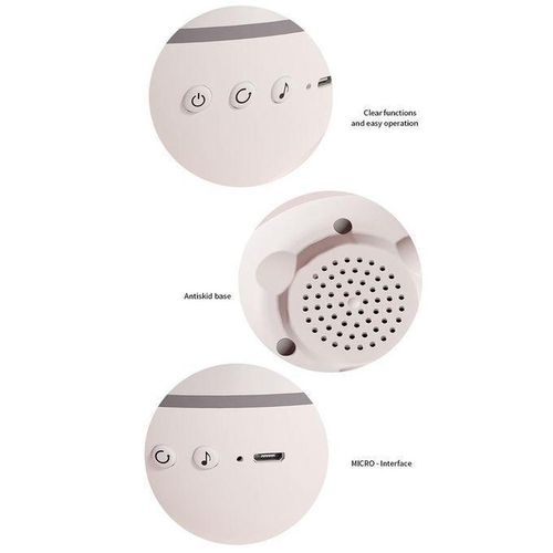 product_image_name-LICUE-Projector Night Light Rotatable Cartoon Atmosphere Projection Lamp Music Night Light, Spec: Plug-in Model-3