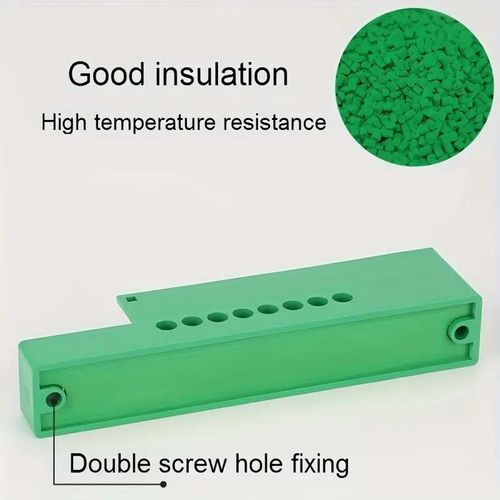 product_image_name-Generic-2-inch x 8-outlet junction box - Heavy-duty ABS plastic junction terminal with transparent insulation, corrosion resistant and high current capacity.-4