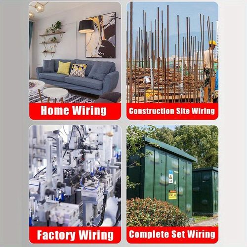 product_image_name-Generic-2-inch x 8-outlet junction box - Heavy-duty ABS plastic junction terminal with transparent insulation, corrosion resistant and high current capacity.-7